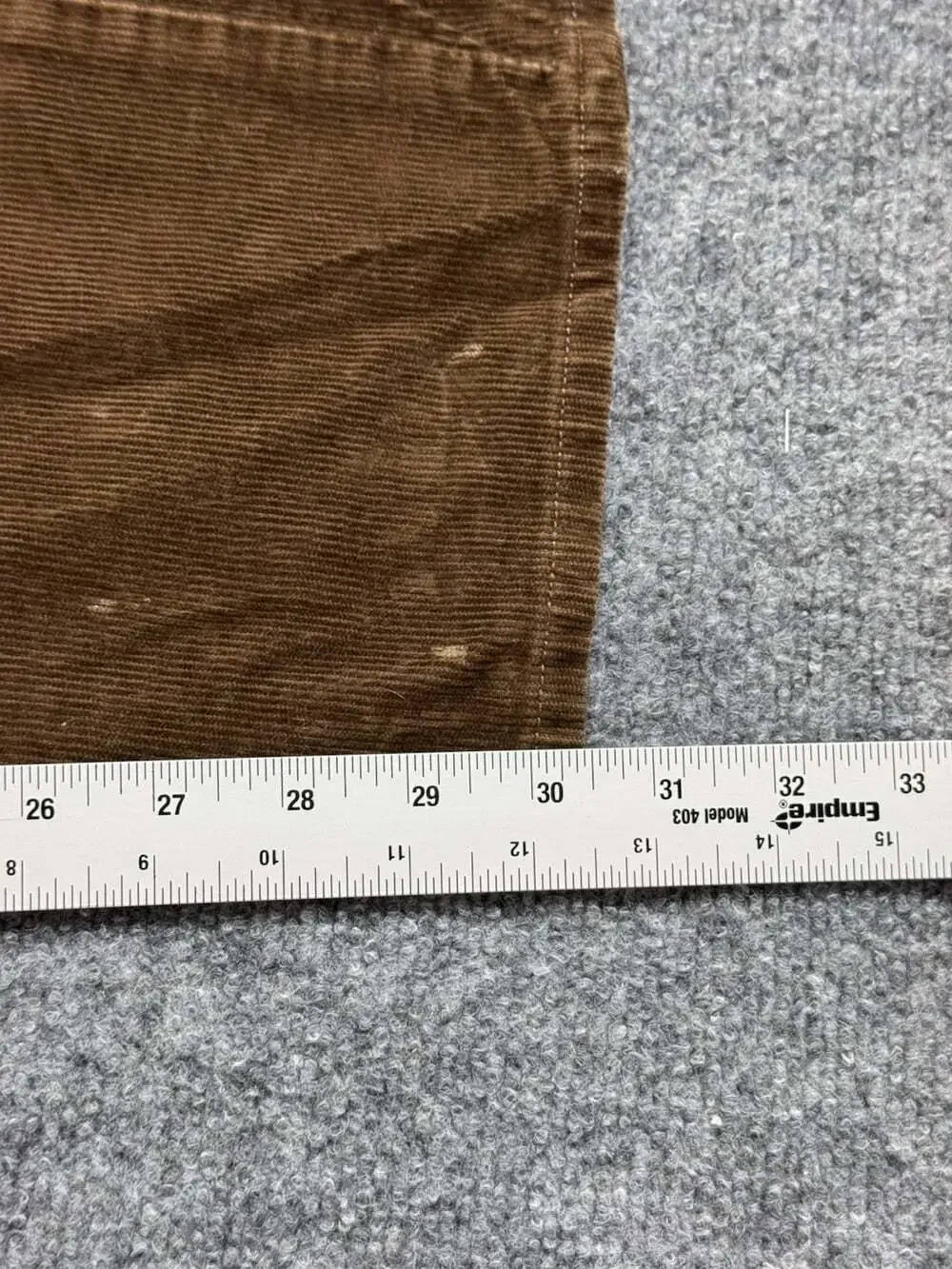 Vintage Polo Ralph Lauren Brown Corduroy Classic Fit Straight Leg Pants Mens 34